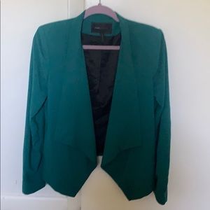 BCBGMaxAzria jade drape front blazer